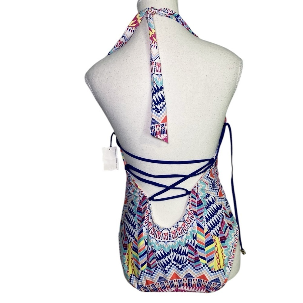 Bar III Colorful Patterned Women's Swimsuit - Picture 2 of 13